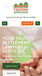 Mobile Screenshot of flatratesettlements.com